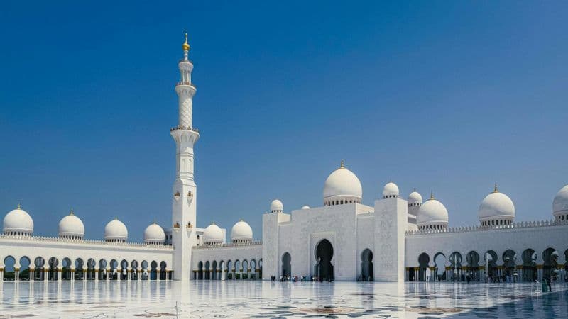 Billet Visite guidée de la grande mosquée Sheikh Zayed à Abu Dhabi
