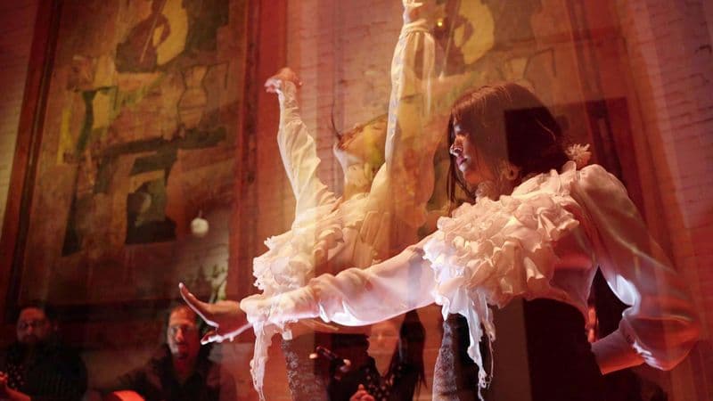 Billet Spectacle de flamenco avec dîner espagnol et entrée au Poble Espanyol