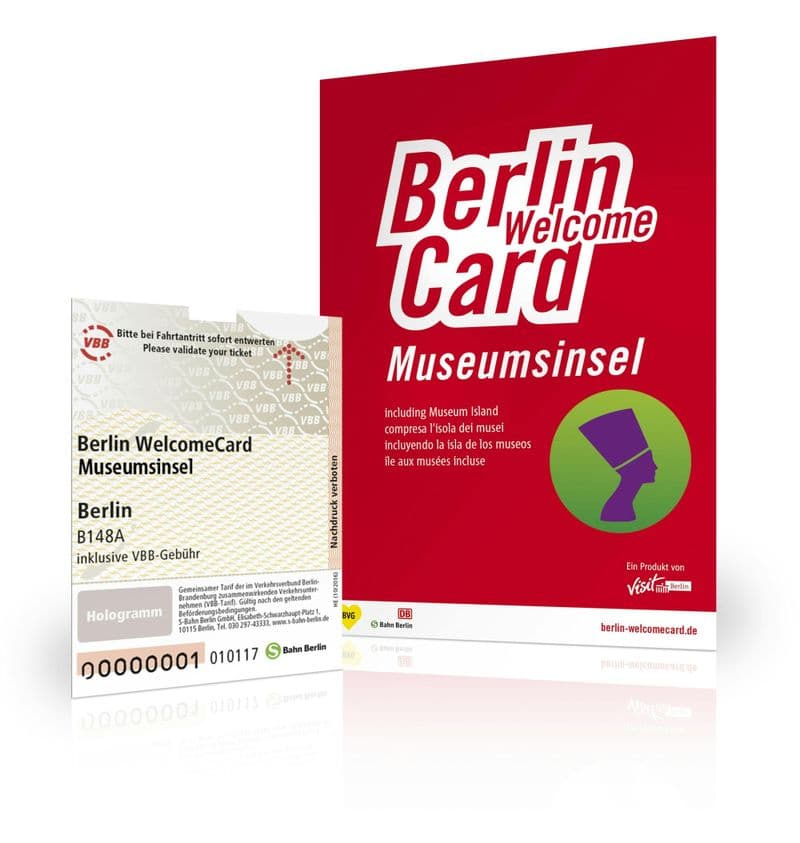 Billet Berlin WelcomeCard avec entrée à l'île aux musées