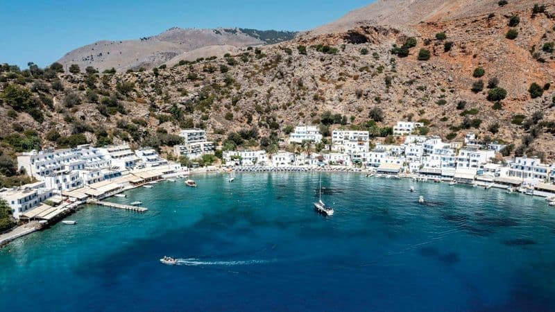 Billet Journée de visite du village de Loutro avec repas crétois le midi