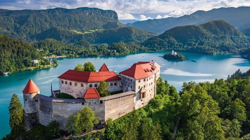 Billet Visite du lac de Bled et du château de Bled au départ de Ljubljana