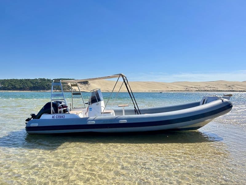 Billet Location de bateau - Sacs S 750 (Semi-rigid)