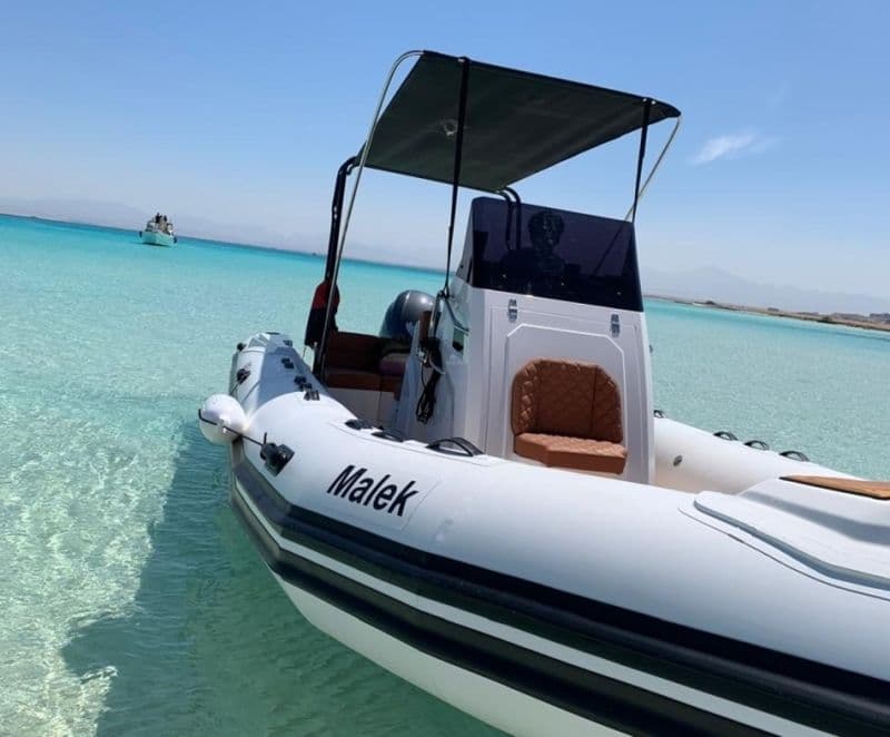 Billet speed boat V15 (Semi-rigid)