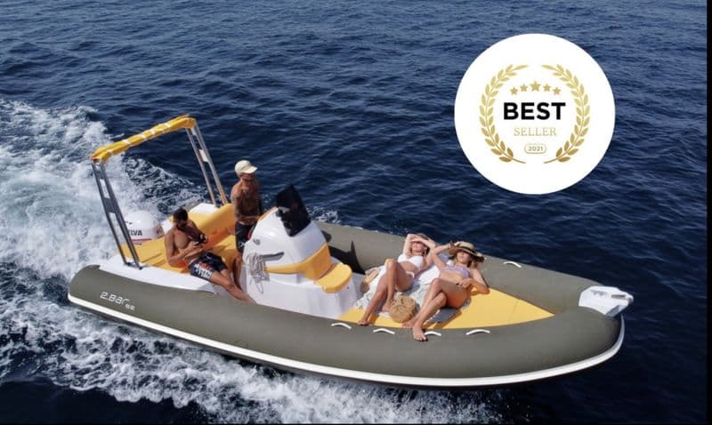 Billet Location de bateau - 2 BAR 62 (Semi-rigid)