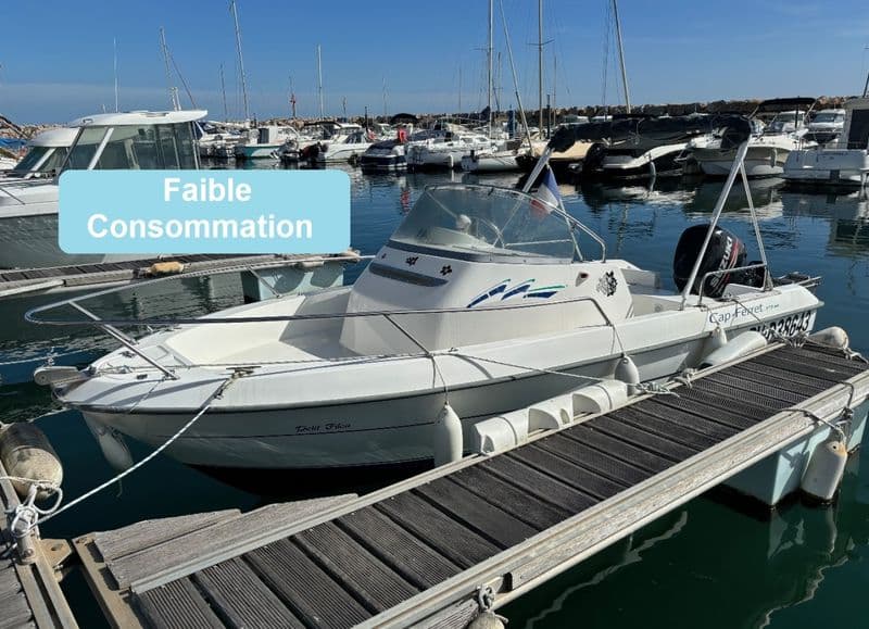 Billet Location de bateau - B2 Marine Cap Ferret 550 Open (Motorboat)