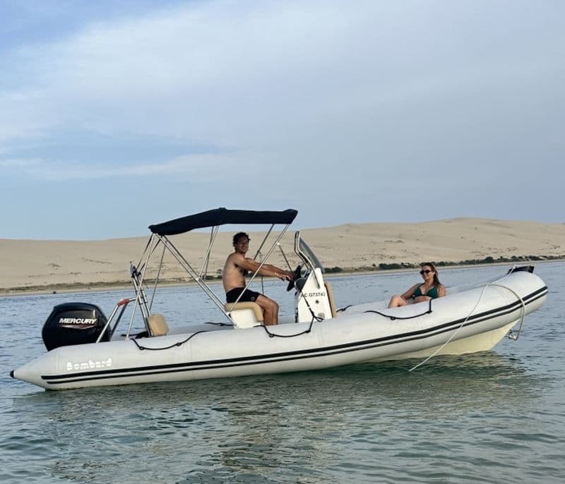 Billet Location de bateau - Bombard Sunrider 650 (Semi-rigid)