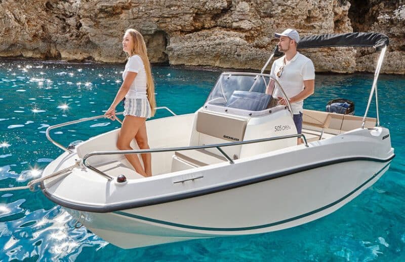 Billet Location de bateau - Quicksilver Activ 505 Open (Motorboat)