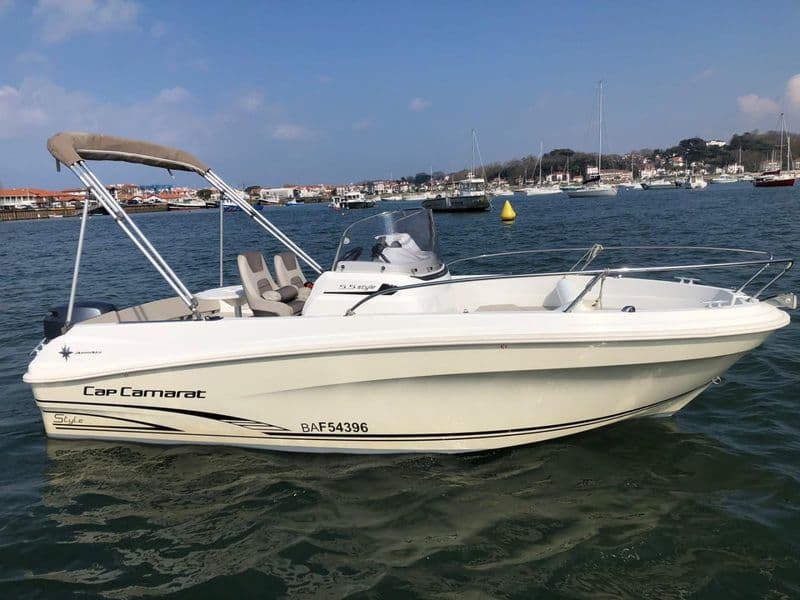 Billet Location de bateau - Jeanneau Cap Camarat 5.5 CC Serie 2 (Motorboat)