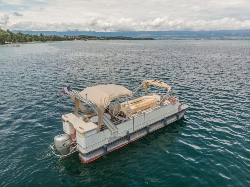 Billet Supra-Le-Grebe Bateau terrasse (Motorboat)