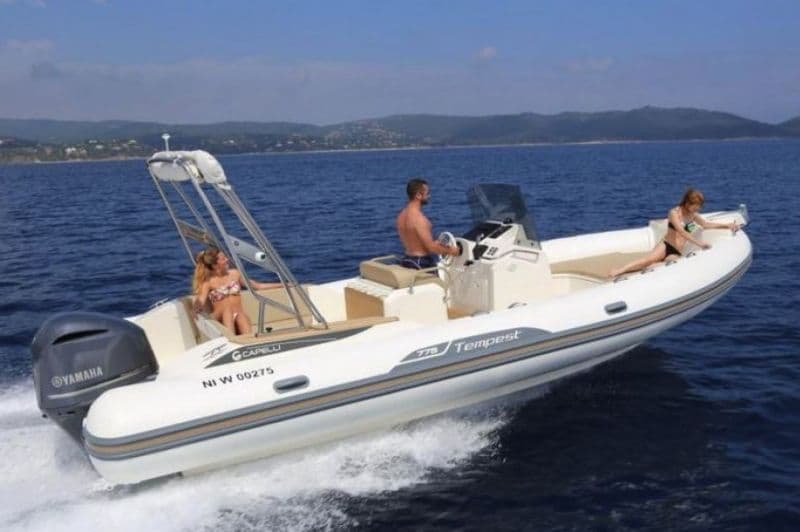 Billet Location de bateau - Capelli Tempest 775 (Semi-rigid)