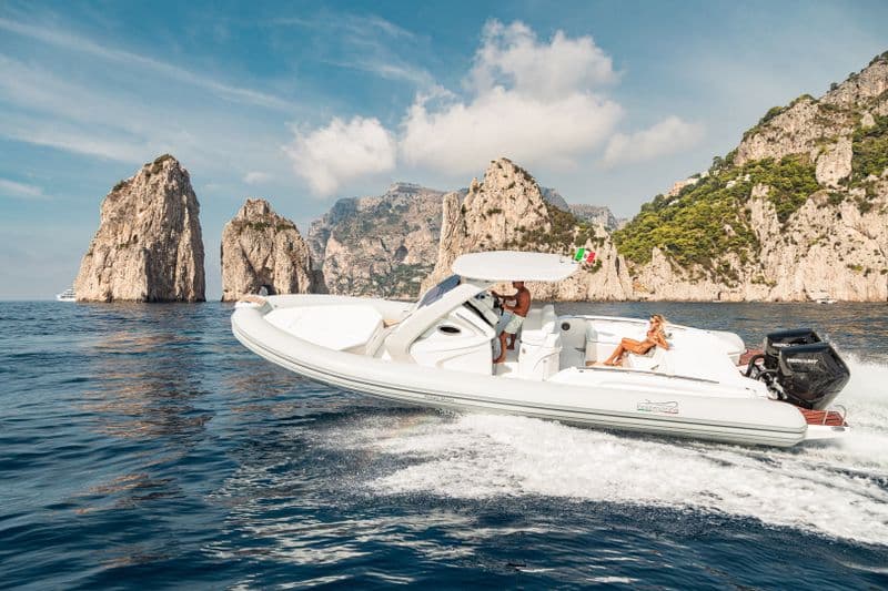 Billet Location de bateau - Italiamarine Ponza 36 WA (Semi-rigid)