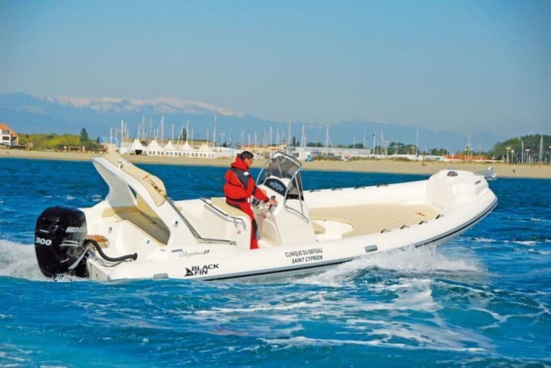 Billet Black Fin Blackfin 25 Elegance (Semi-rigid)