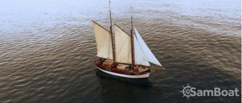 Billet Chantier-Brauer-Hambourg GOELETTE (Sailboat)