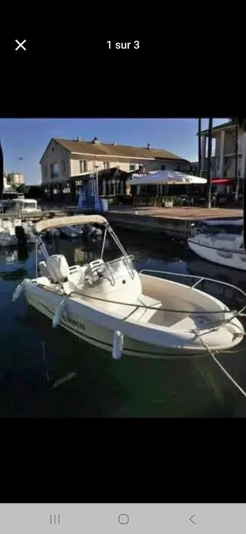 Billet Jeanneau Cap Camarat 515 Style (Motorboat)
