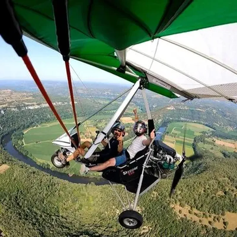 Billet Baptême en ULM Pendulaire près de Villefranche-de-Rouergue
