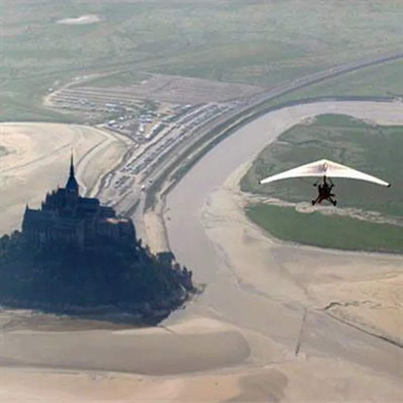 Billet Baptême en ULM au Mont-Saint-Michel