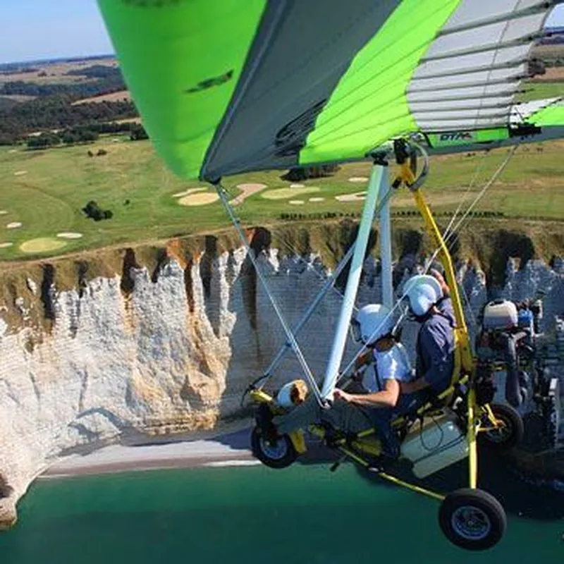 Billet Baptême en ULM Pendulaire - Survol des Falaises d'Etretat