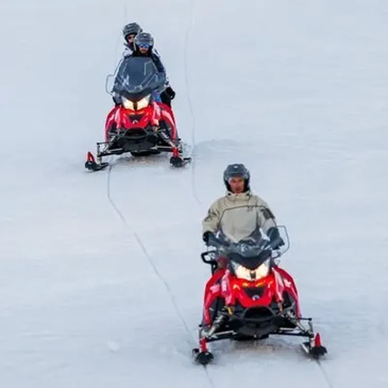 Billet Randonnée en Motoneige dans le Massif des Sybelles