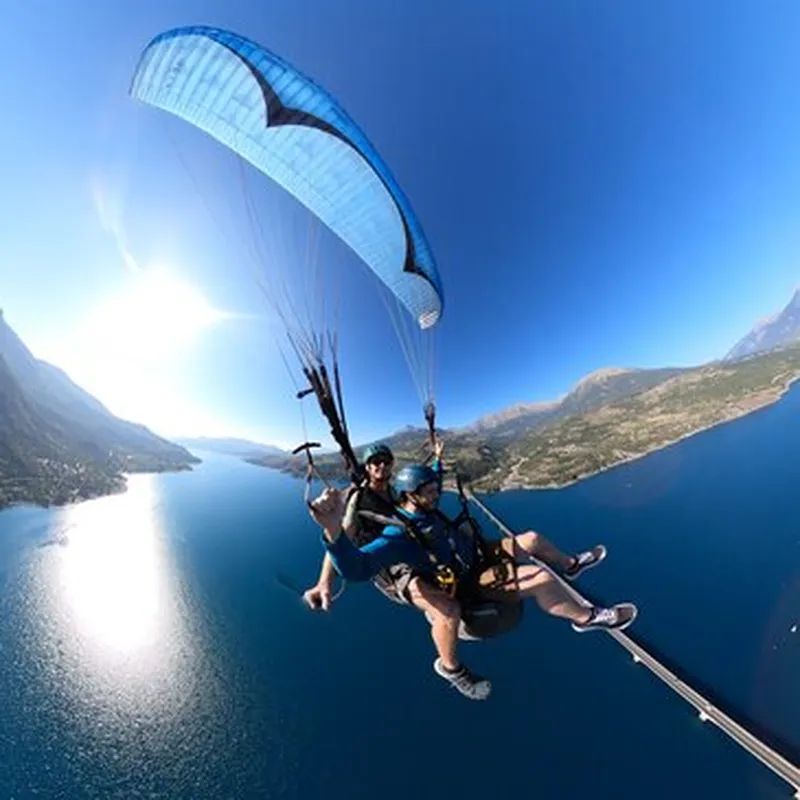 Billet Baptême en Parapente - Survol du Lac de Serre-Ponçon