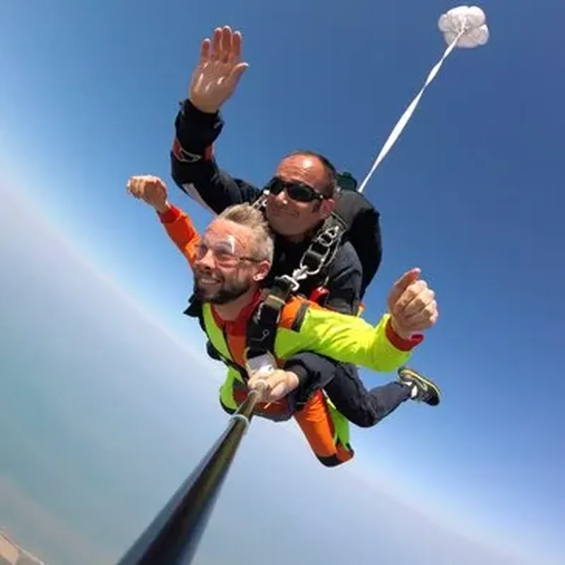 Billet Saut en Parachute Tandem près de Deauville