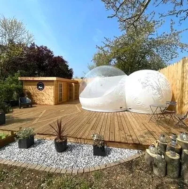 Billet Nuit en Bulle avec Jacuzzi Privatif près de Caen