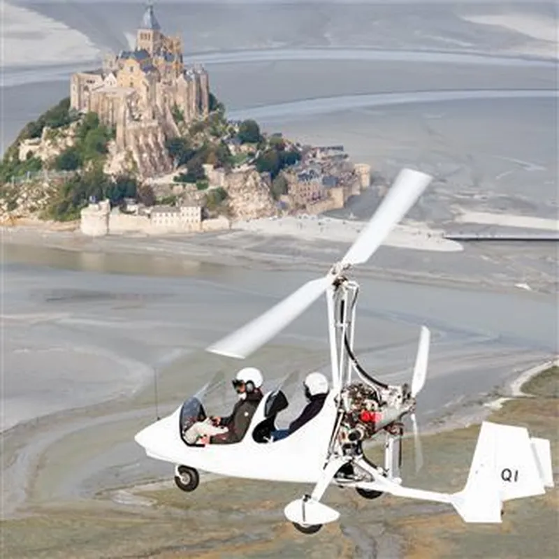 Billet Vol en ULM Autogire - Baie du Mont-Saint-Michel