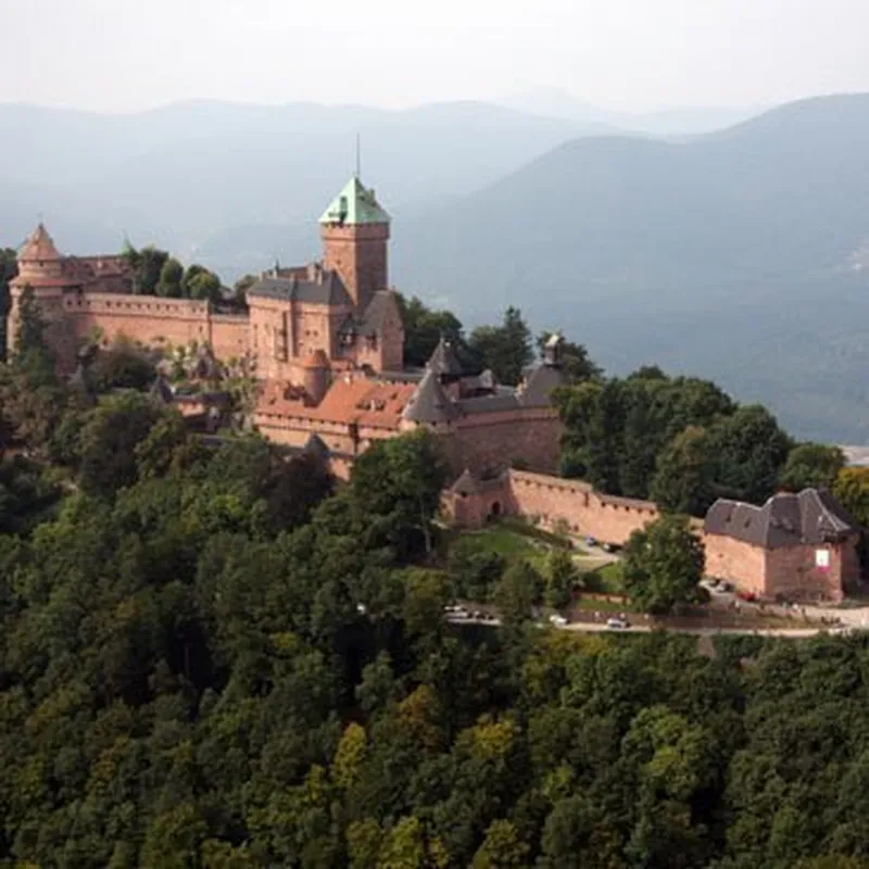 Billet Baptême en Hélicoptère - Survol du Haut-Kœnigsbourg