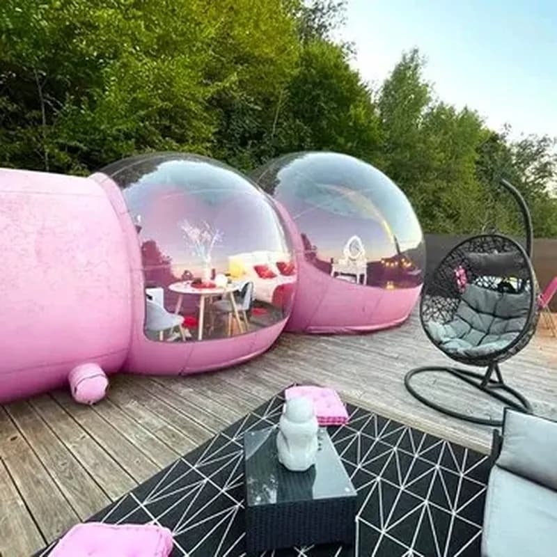 Billet Nuit en Bulle avec Spa et Hammam Privatif près de Chaumont