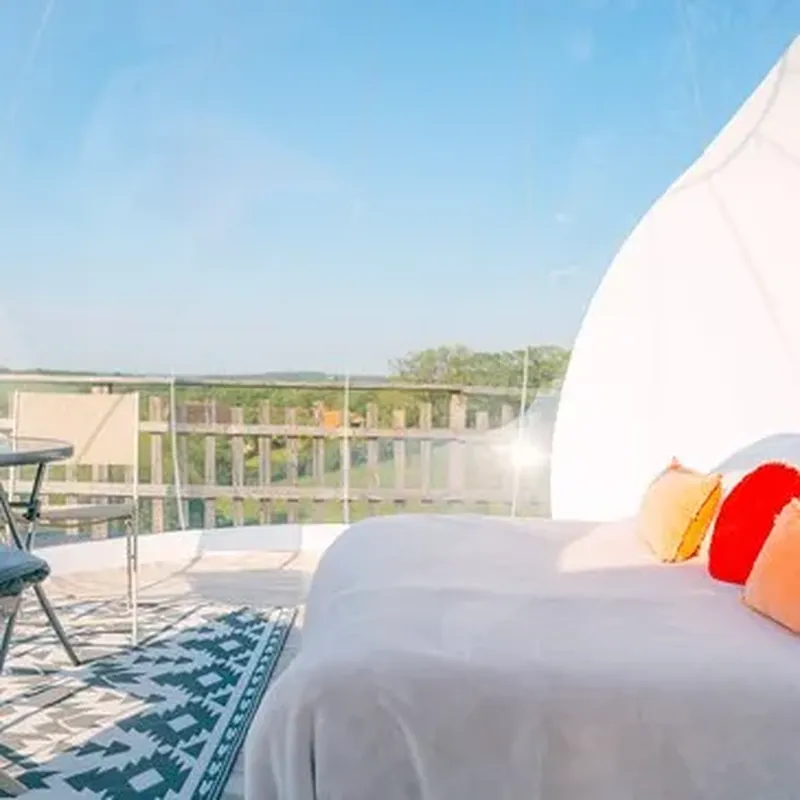 Billet Nuit en Bulle avec Jacuzzi Privatif près de Cahors