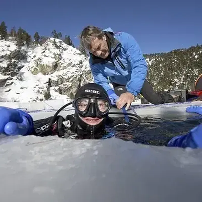 Billet Plongée sous Glace dans les Pyrénées aux Angles
