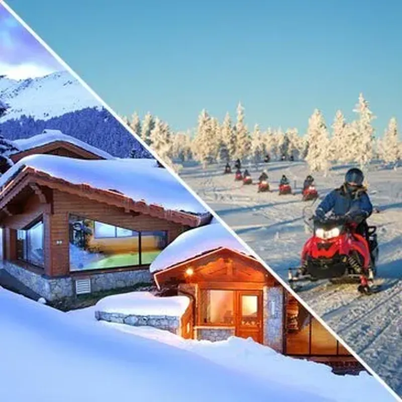 Billet Week-End Détente et Motoneige à Courchevel