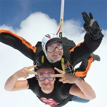 Billet Saut en Parachute Tandem à Lille