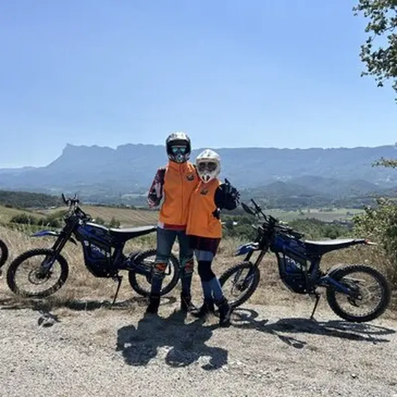 Billet Balade en Moto Tout-Terrain Electrique près de Valence