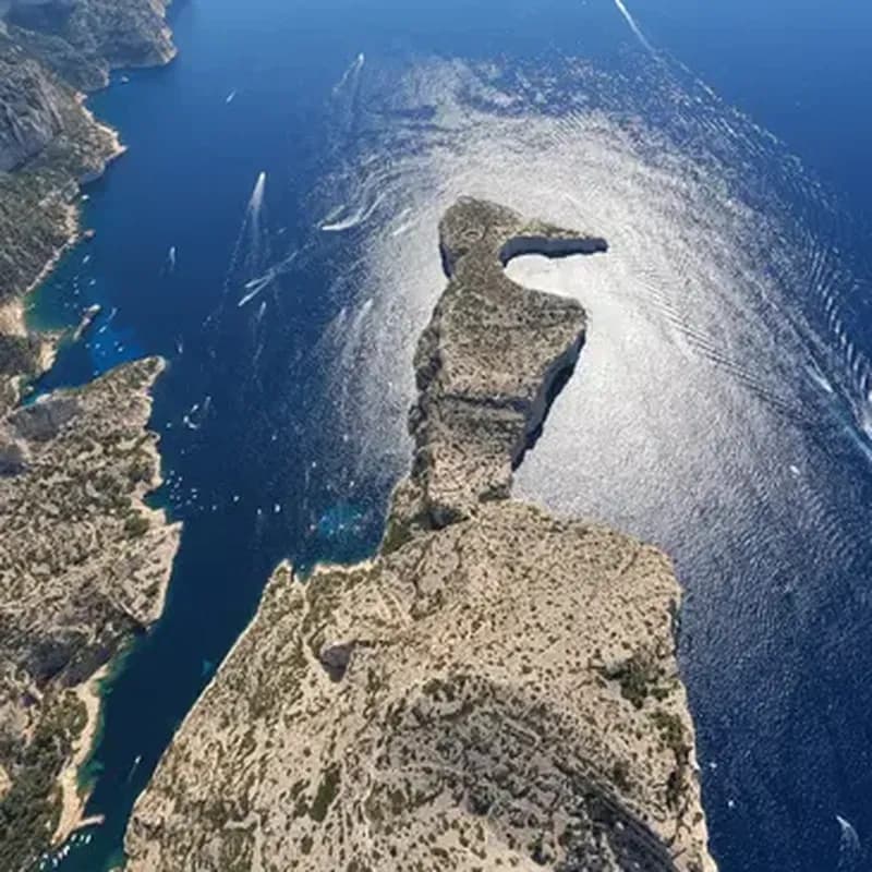 Billet Baptême en ULM Autogire - Les Calanques de Cassis