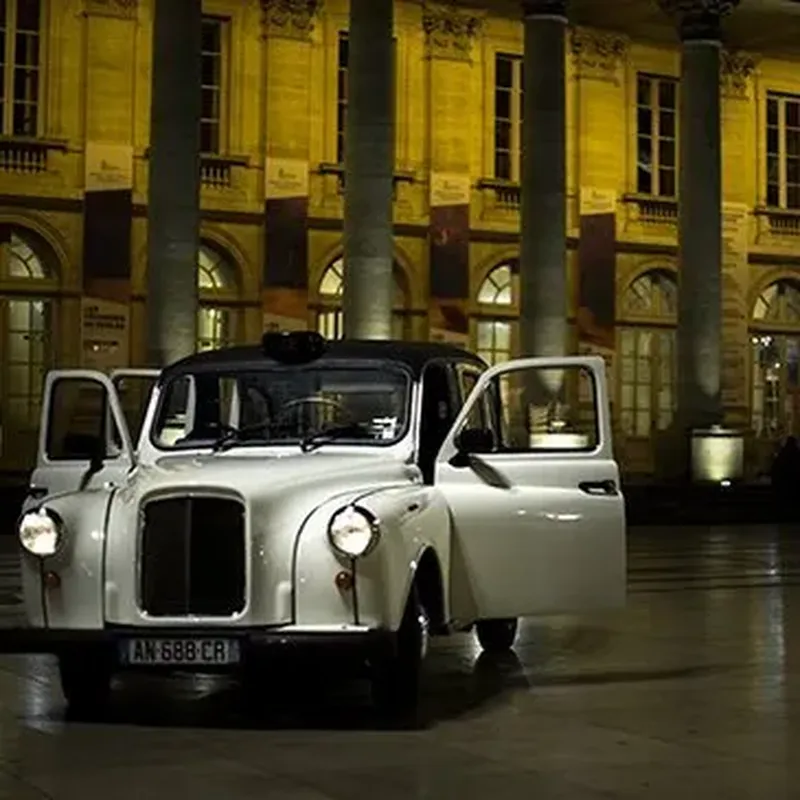 Billet Balade Nocturne en Taxi Anglais à Bordeaux