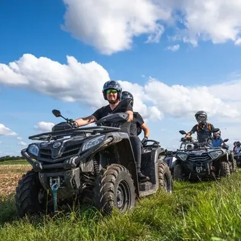 Billet Randonnée en Quad au Mont-Saint-Adrien près de Beauvais