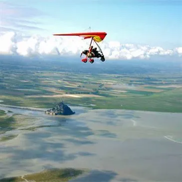 Billet Pilotage d'ULM au Mont-Saint-Michel