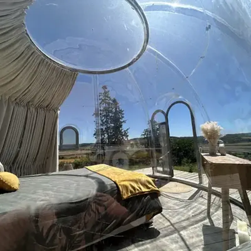 Billet Nuit en bulle près de Lyon