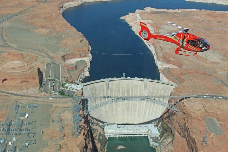 Billet Le barrage Hoover et le Strip de Las Vegas : Vol en hélicoptère