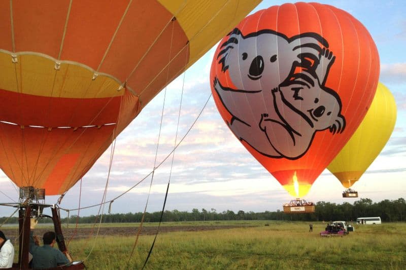 Billet Gold Coast : Expérience en montgolfière + boisson