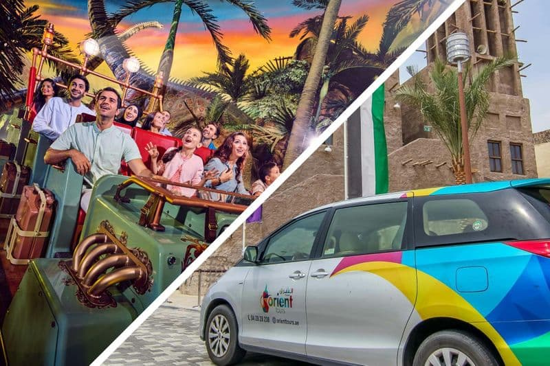 Billet IMG Worlds of Adventure : Billet d'entrée + transfert privé