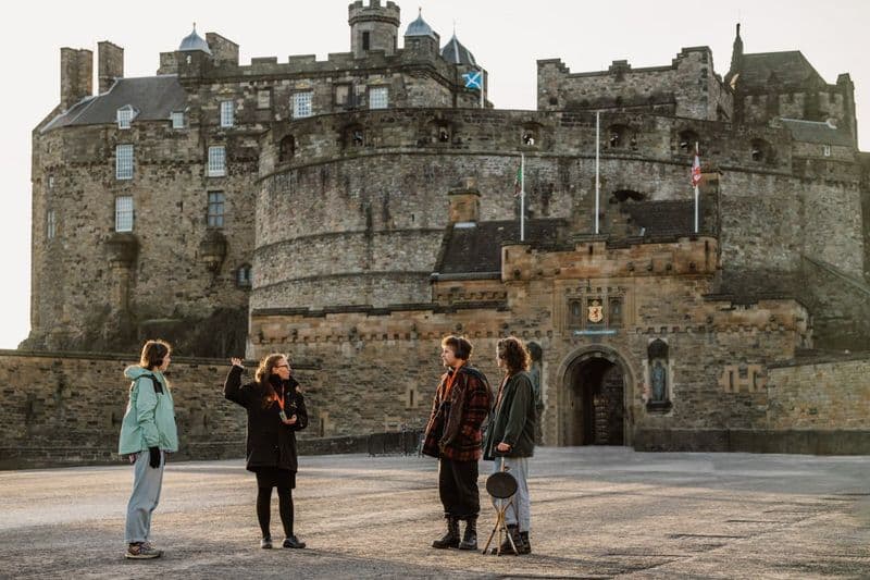 Billet Le Château d'Édimbourg & Royal Mile : Visite guidée à pied