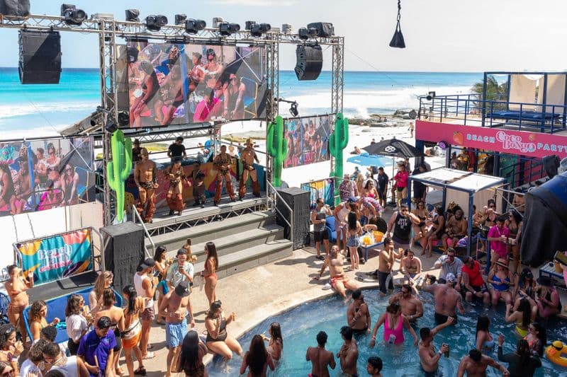 Billet Coco Bongo Cancun : Fête de la plage
