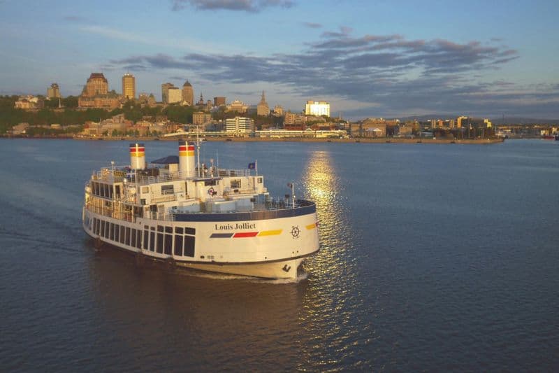 Billet Croisière fluviale guidée en soirée à Québec