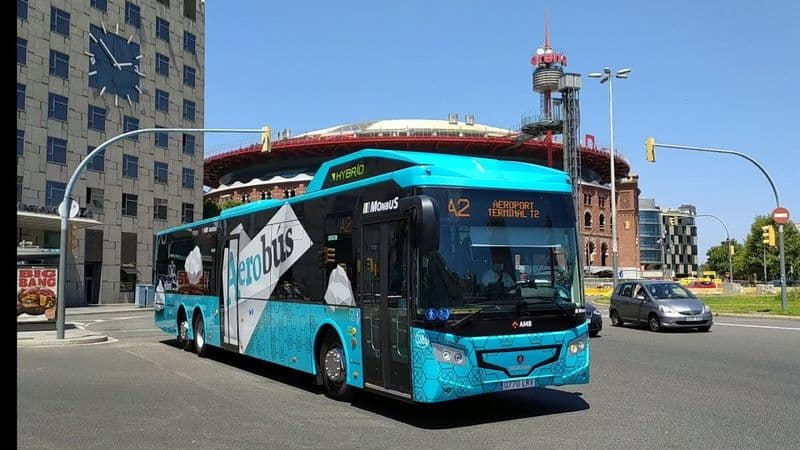 Billet Aerobús de l'Aéroport de Barcelone et Application City Audio Guide