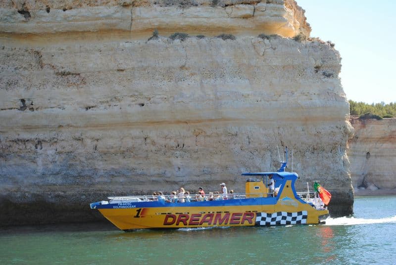 Billet Benagil et observation des dauphins : excursion en jet boat depuis Albufeira