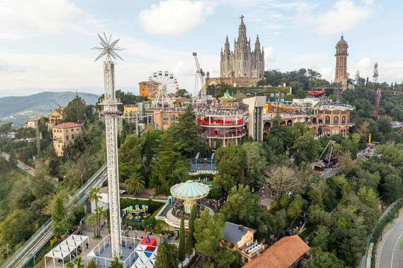 Billet Parc d'attractions Tibidabo : Billet d'entrée