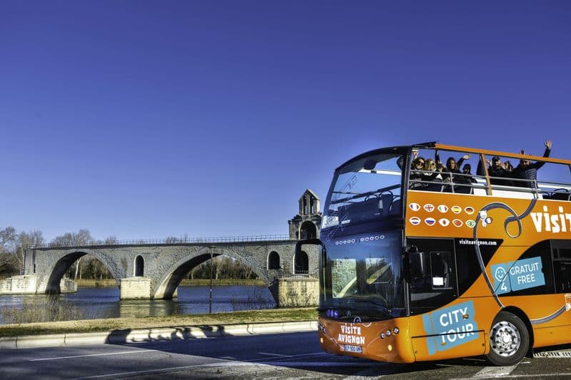 Billet Avignon en bus à arrêts multiples