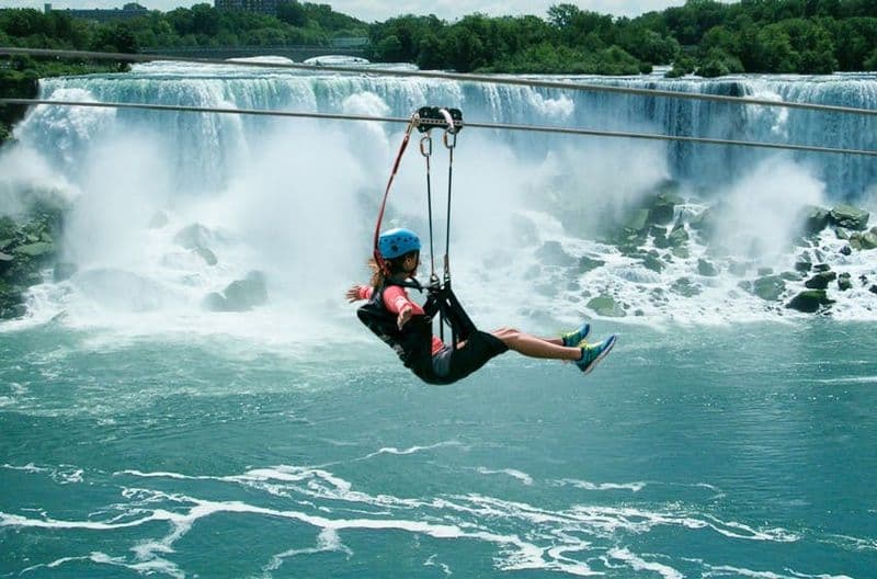 Billet WildPlay Niagara Falls : tyrolienne jusqu'aux chutes du Niagara
