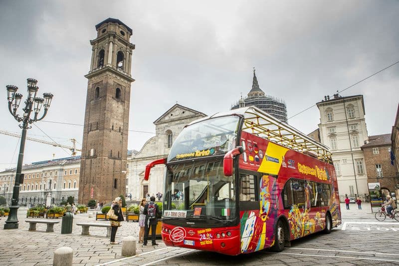 Billet Turin : visite en bus Hop-on Hop-off